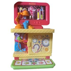 Fisher Price Loving Family‎ Dollhouse Teen Game System Computer, Dance Mat